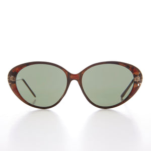 Large Oval Cat Eye Sunglass