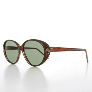 Large Oval Cat Eye Sunglass