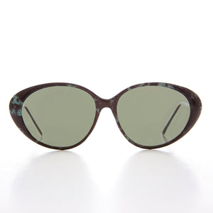 Large Oval Cat Eye Sunglass