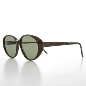 Large Oval Cat Eye Sunglass