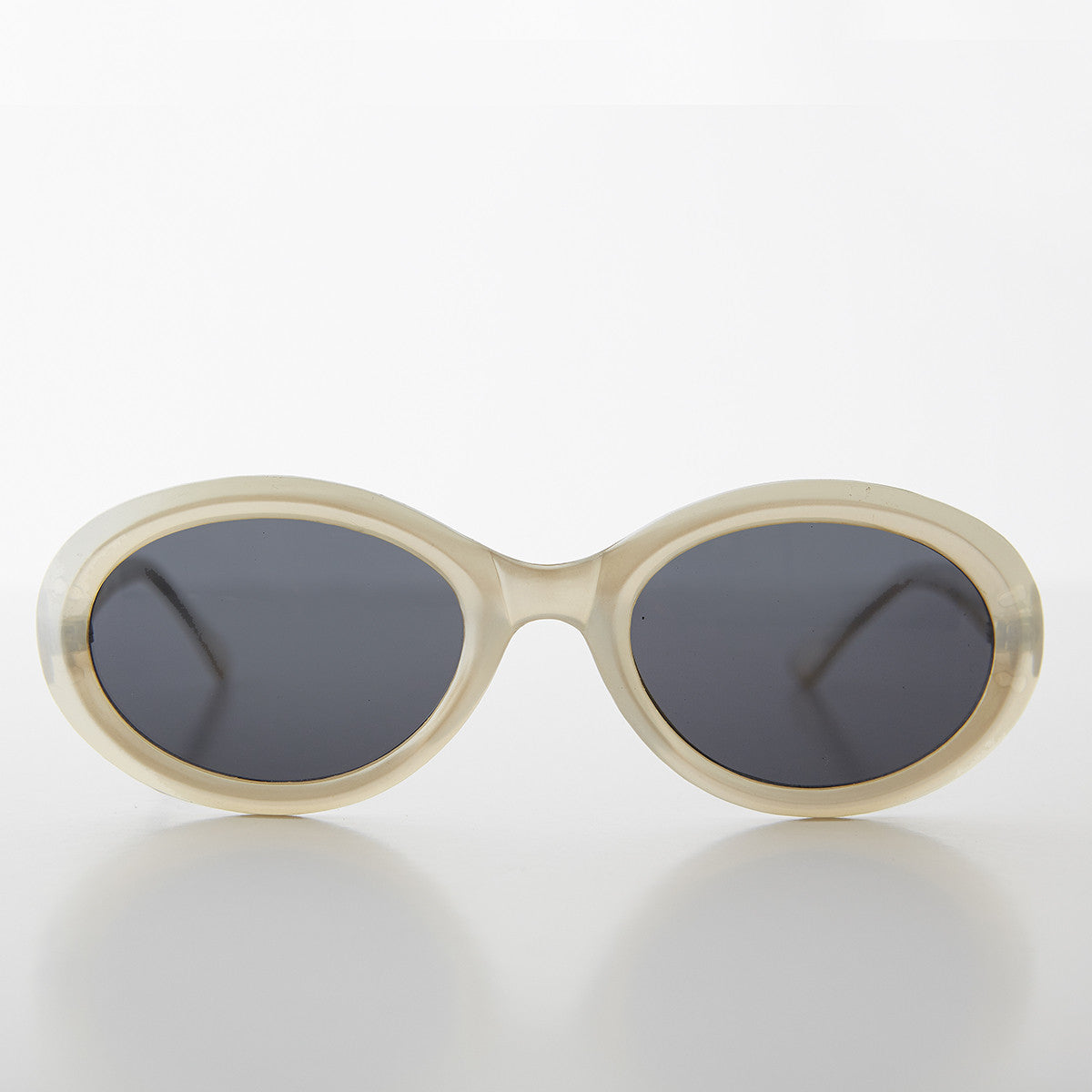 90s Pearl Oval Grunge Cateye Vintage Sunglass