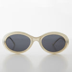 Load image into Gallery viewer, 90s Pearl Oval Grunge Cateye Vintage Sunglass
