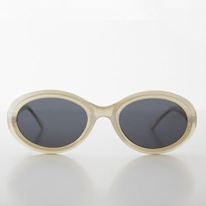90s Pearl Oval Grunge Cateye Vintage Sunglass