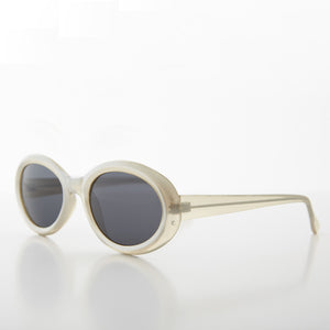 90s Pearl Oval Grunge Cateye Vintage Sunglass