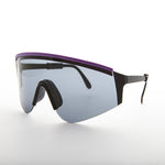 Load image into Gallery viewer, 80s sports wrap vintage sunglass with adjustable temples
