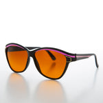 Load image into Gallery viewer, Chunky Black Frame Sophisticated Women&#39;s Deadstock Sunglass
