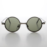 Load image into Gallery viewer, rx optical quality round steampunk 90&#39;s vintage sunglass
