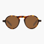 Load image into Gallery viewer, round retro sunglass with polarized lens 
