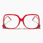 Load image into Gallery viewer, Red Square Oversized Reading or Bifocal Glasses

