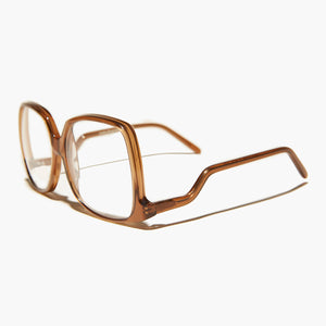 Brown Oversized Reader or Bifocal Glasses