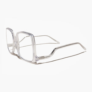Clear Oversized Reader or Bifocal Glasses
