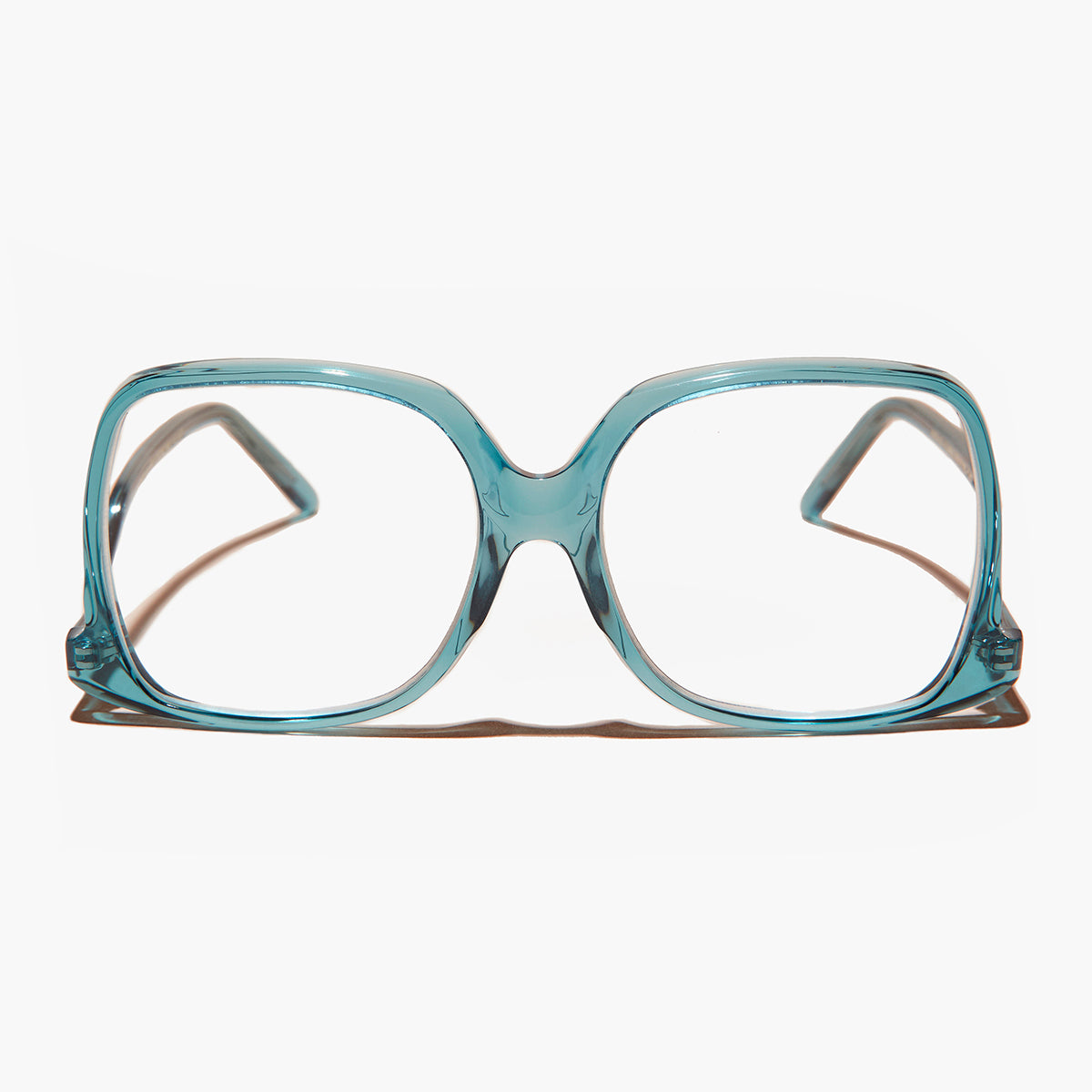 Blue Oversized Reader or Bifocal Glasses Mia – Sunglass Museum