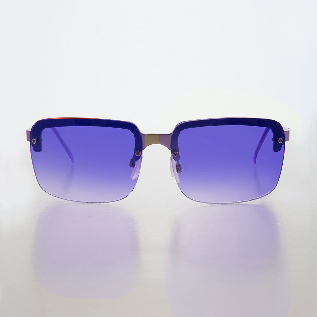 Colorfull Tinted Rimless Vintage Sunglass