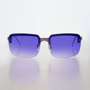 Colorfull Tinted Rimless Vintage Sunglass