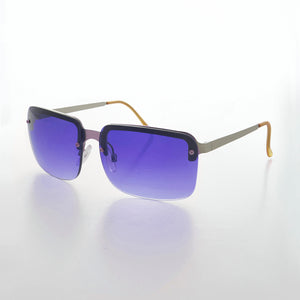 Colorfull Tinted Rimless Vintage Sunglass