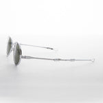 Load image into Gallery viewer, 90&#39;s oval vintage sunglass with adjustable sliding temples
