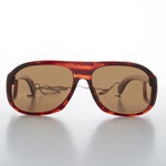 Load image into Gallery viewer, Rare Vintage Polarized Fishing Sunglass with Glass Lens - Tortoise Moby
