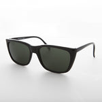 Load image into Gallery viewer, classic rectangle black frame vintage sunglass with glass lens
