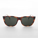 Load image into Gallery viewer, classic rectangle tortoiseshell frame vintage sunglass with glass lens
