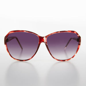 Round Oversized Multi-Colored Vintage Sunglass