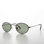 Load image into Gallery viewer, oval black vintage sunglass

