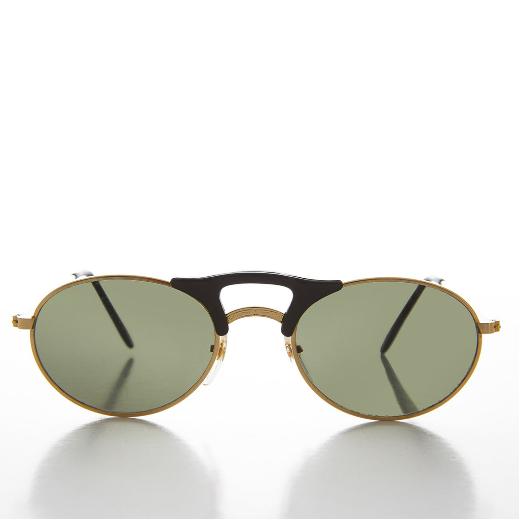 Oval Fashion Driving Aviator Sunglass