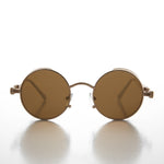 Load image into Gallery viewer, round goggle side shield steampunk sunglasses
