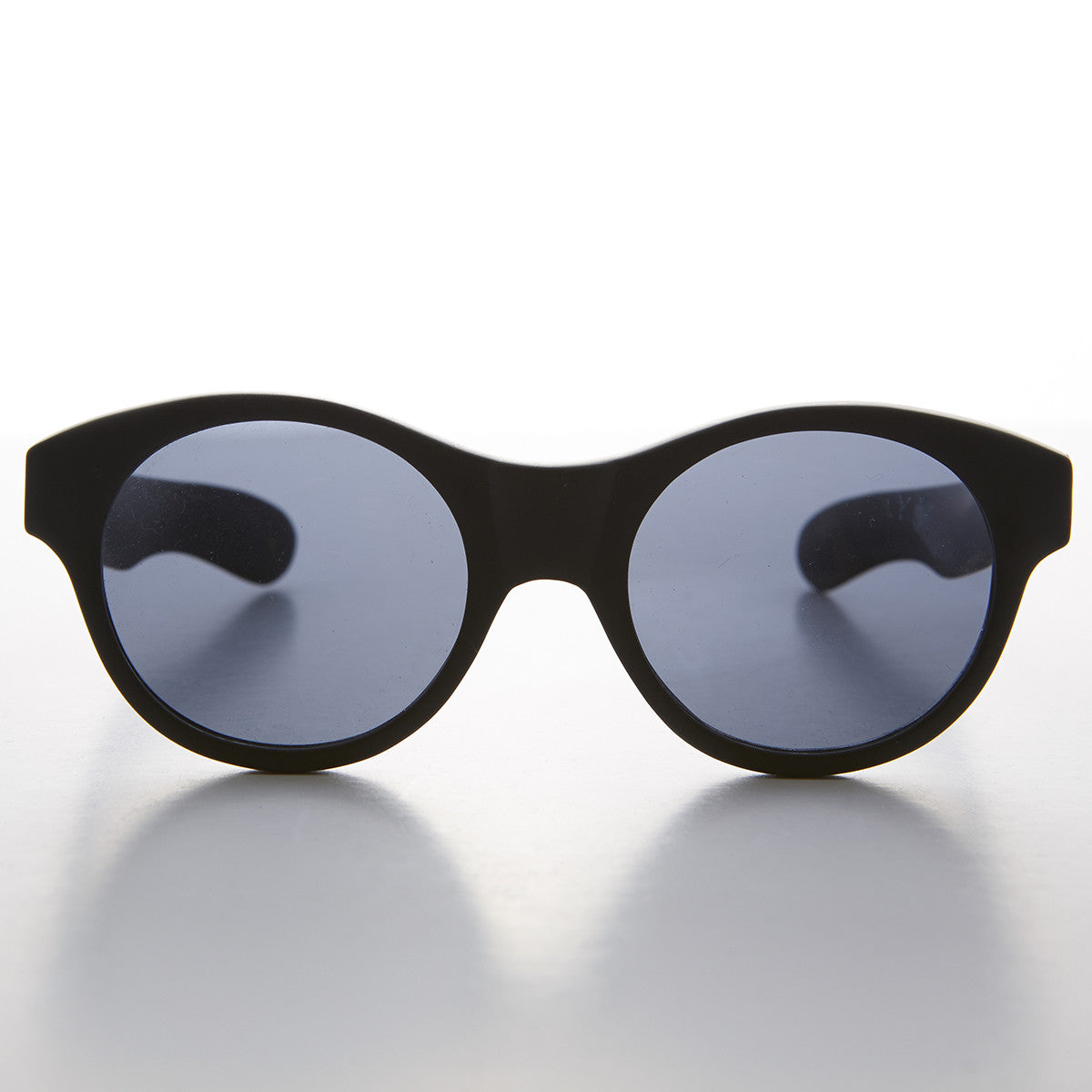 round pantos vintage sunglasses with paddle temples