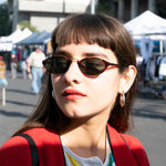 Load image into Gallery viewer, Slim Punk Rockabilly 90s Sunglass 
