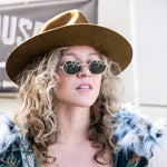 Load image into Gallery viewer, Classic Oval Vintage 90s Sunglass Optical Quality Frame Classic Oval Vintage 90s Sunglass Optical Quality Frame 
