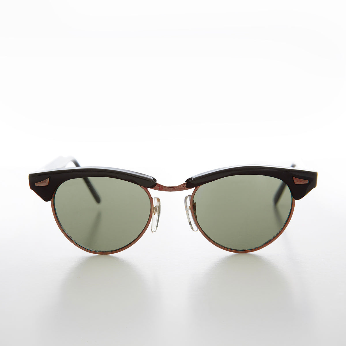 Small Adult Horn Rim Cat Eye Vintage Sunglass