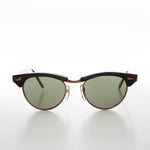 Load image into Gallery viewer, Small Adult Horn Rim Cat Eye Vintage Sunglass
