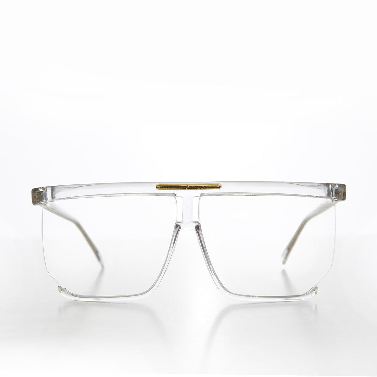 Flat Top Protective Safety Eyeglasses - Plot