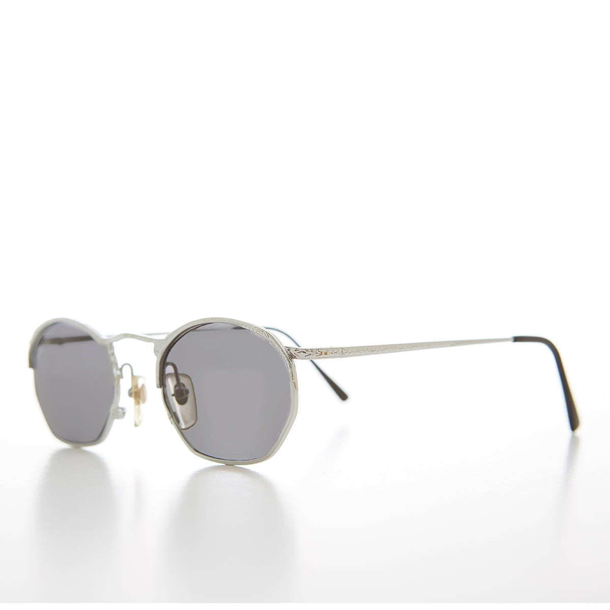 octagon metal vintage sunglasse