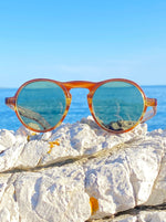 Load image into Gallery viewer, Round Retro Sunglass with Polarized Lens
