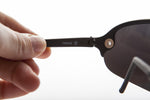 Load image into Gallery viewer, 80&#39;s neon sporty shield warp vintage sunglass with mirror 
