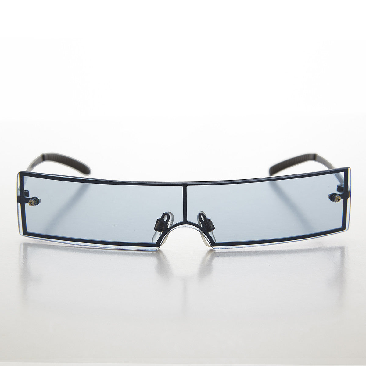 Futuristic Punk Goth Rave 1990s Vintage Sunglass