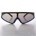 Load image into Gallery viewer, Mirror Lens Sports Wrap Deadstock Vintage Sunglass 

