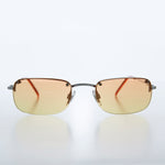 Load image into Gallery viewer, Rimless 90s Rectangle Sunglass with Two Color Lens
