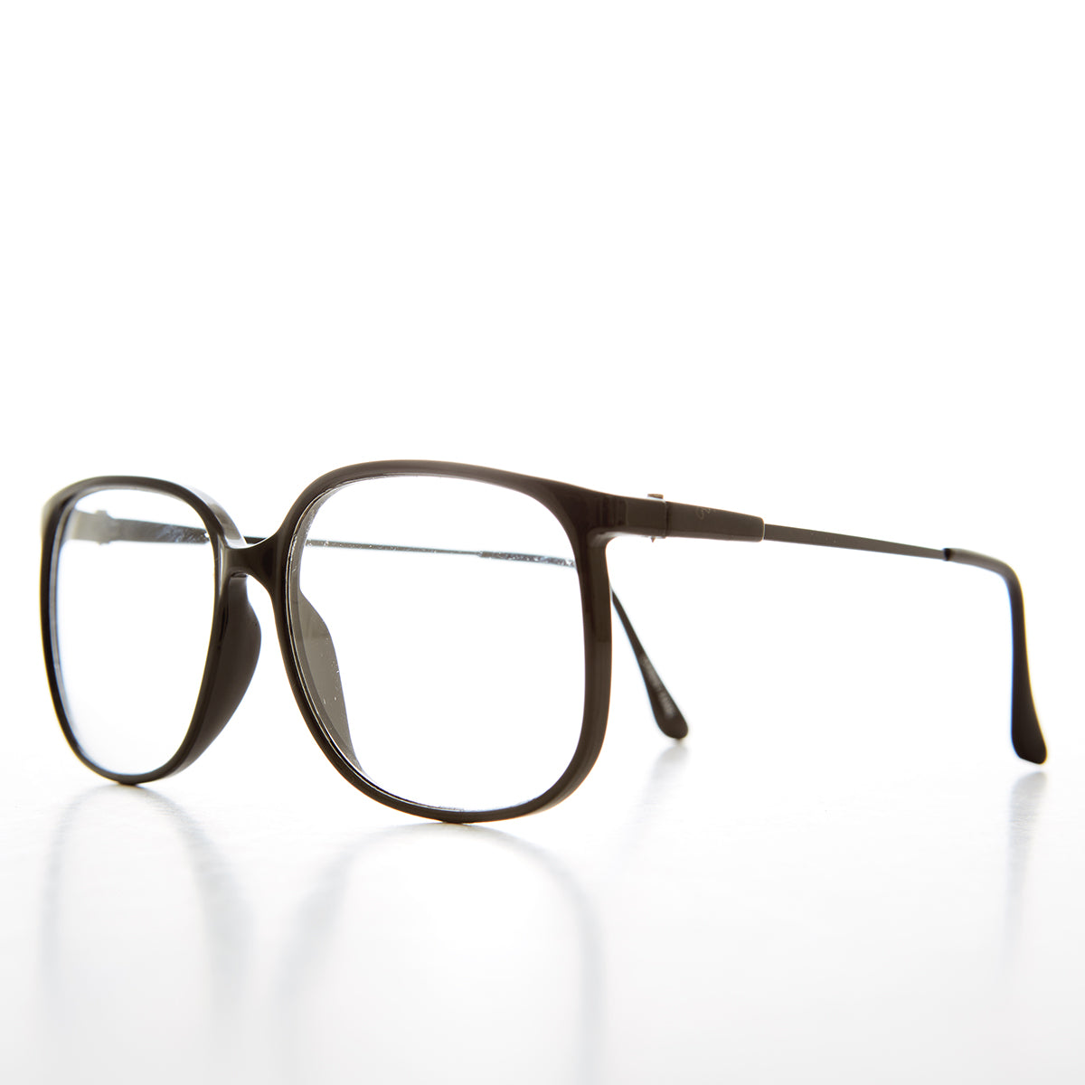 80s nerd clear lens glasses