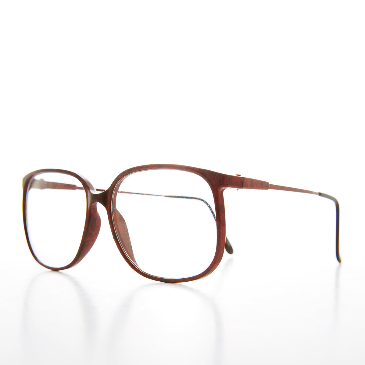 80s nerd clear lens glasses