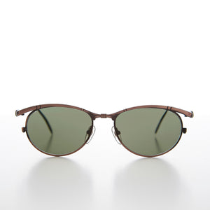 Delicate Metal Frame Vintage Sunglass