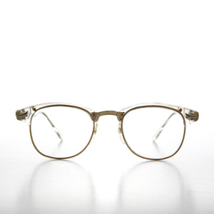 Clear Frame Hipster Clear Lens Vintage Glasses