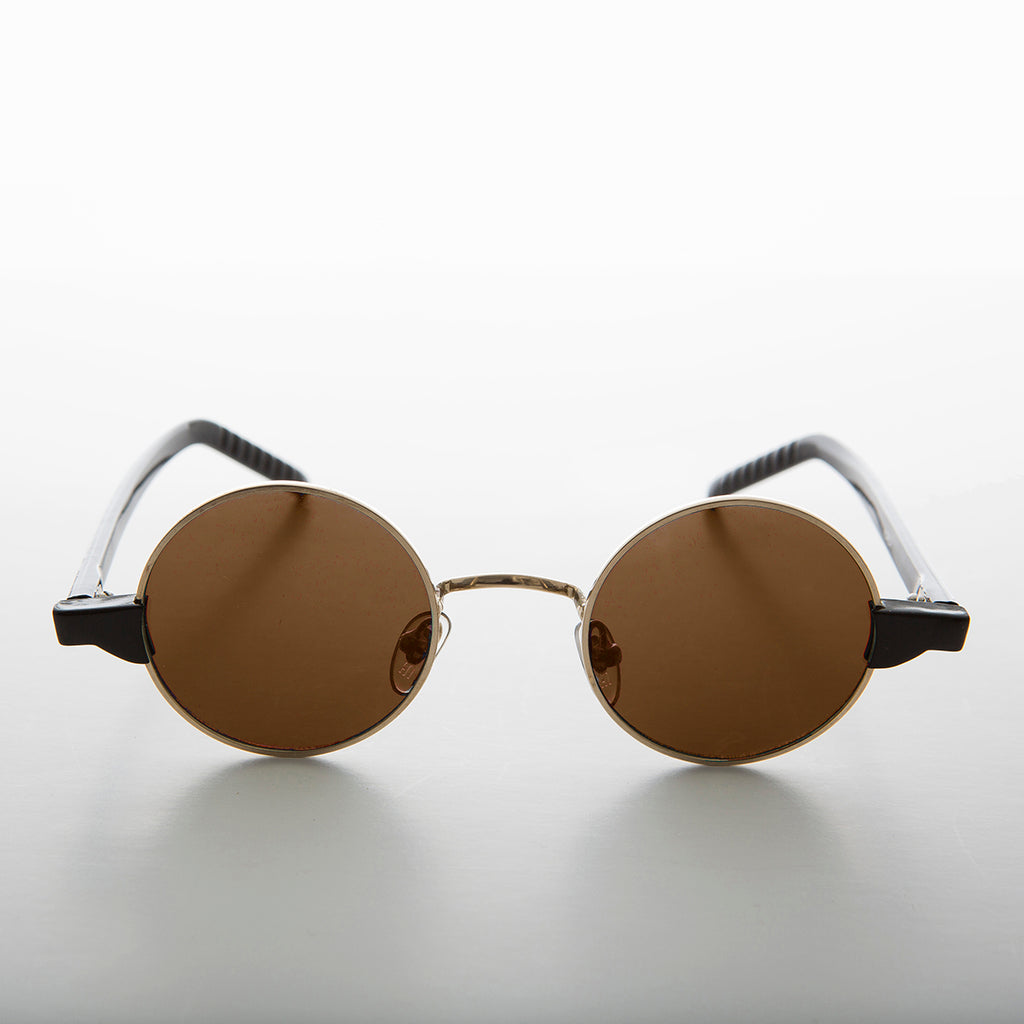Round Hippie Spectacle Vintage Sunglass