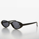 Load image into Gallery viewer, Slim Small Frame Oval Retro Cat Eye Sunglass
