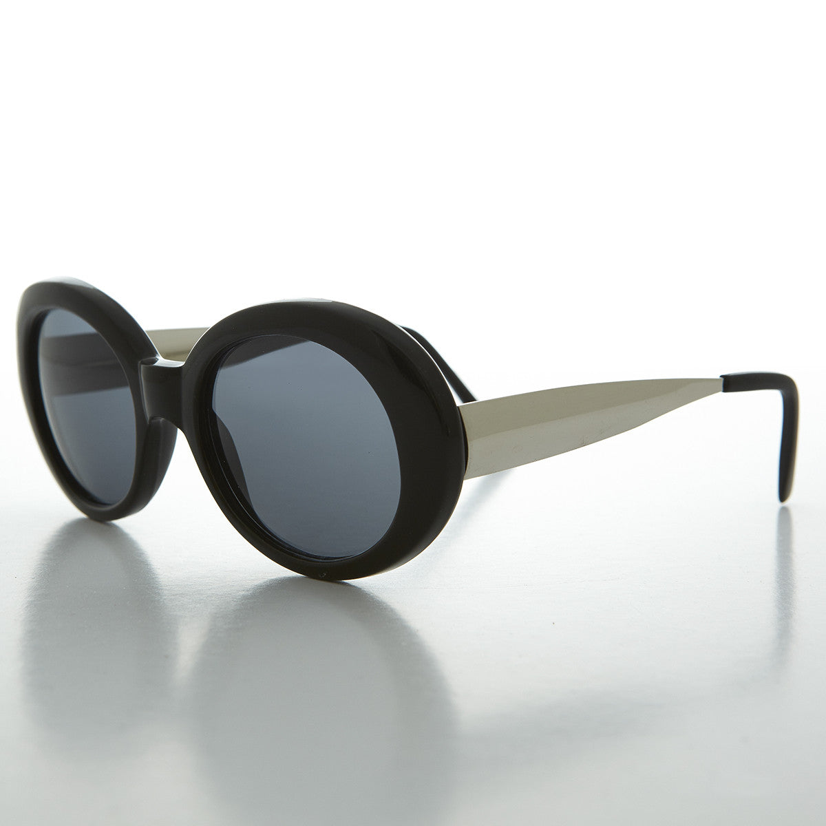Mod Oval Cat Eye Vintage Sunglass 