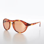 Load image into Gallery viewer, Round Sporty Vintage Sunglass With Copper Lens
