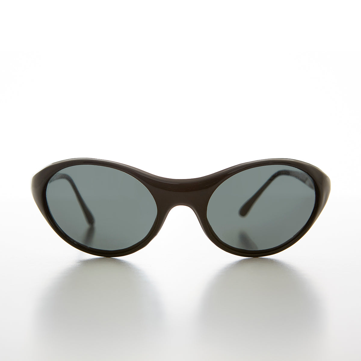 goggle style sunglasses Sunglass Museum Bug Eye Goggle Wrap Vintage Sunglass - Skip