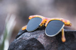 Load image into Gallery viewer, Horn Rim Half Frame Hipster Vintage Sunglass - Havana
