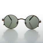 Load image into Gallery viewer, round metal steampunk john lennon vintage sunglasses
